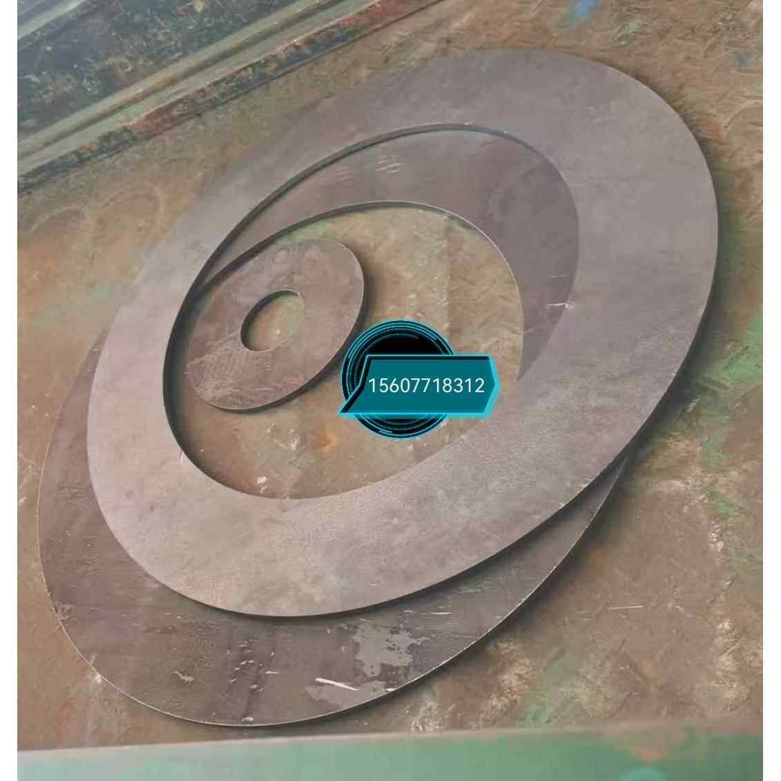 广西铁板圆环平垫圆形铁片钢板定制激光切法兰盘垫片打孔圆形铁板,金属材料及制品,钢板,淘宝优惠券,粉丝福利购,淘宝优惠卷