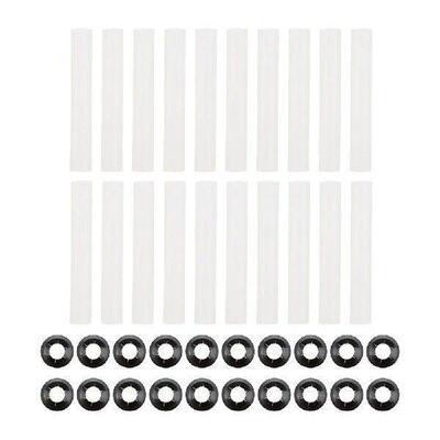 20Pcs Quiet Garage Door Rollers Bearing 80mm Roller Shaft