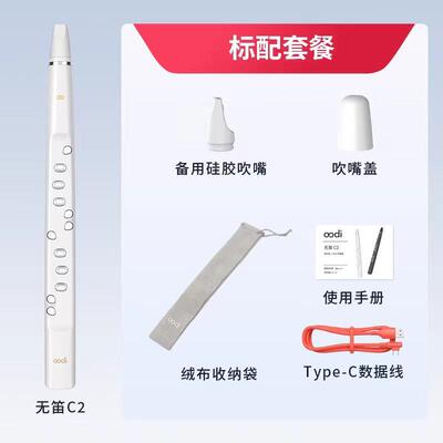 正品无笛oo C2电吹 初学级老人小d孩入管门乐器轻便笛子电i子萨克