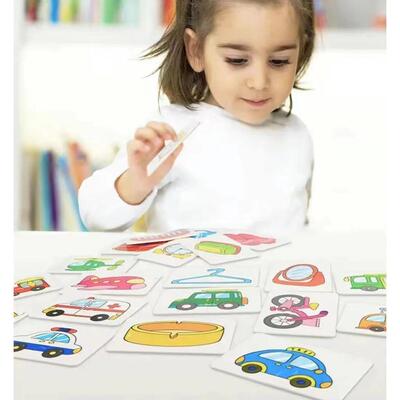 32 Pcs Enlightenment Card Matching Puzzle Early Education Ca