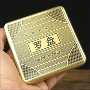 罗盘罗经仪开户外罗盘寻龙诀指南针随身携带地质小翻盖高精度专业