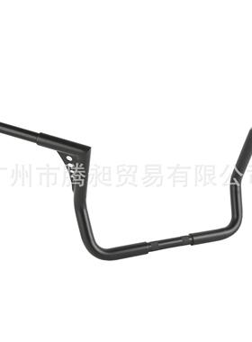 适用改装黑色12寸方向车把 82-16年