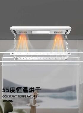 A947电动晾衣架遥控升降阳台智能烘干晒衣架伸缩家用凉衣全自动晾