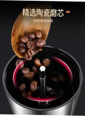 Manual Coffee grinder Stainless steel Burr milling咖啡磨豆机
