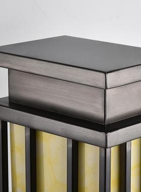 石新式简约不钢锈条形外墙壁灯XC-BDDD0户外云防水大门柱子庭院灯