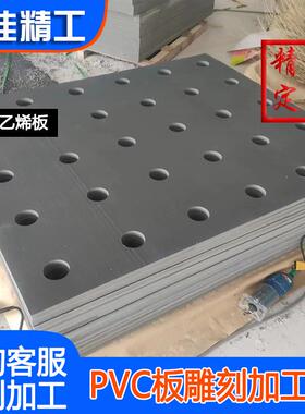 灰色PVC硬板聚氯乙烯板挡泥板耐酸碱PVC工装板加工PVC板加工件