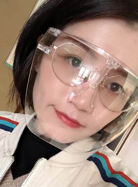 儿童防护服防尘防飞沫防风连帽防护面罩透气非一次性防疫隔离衣服