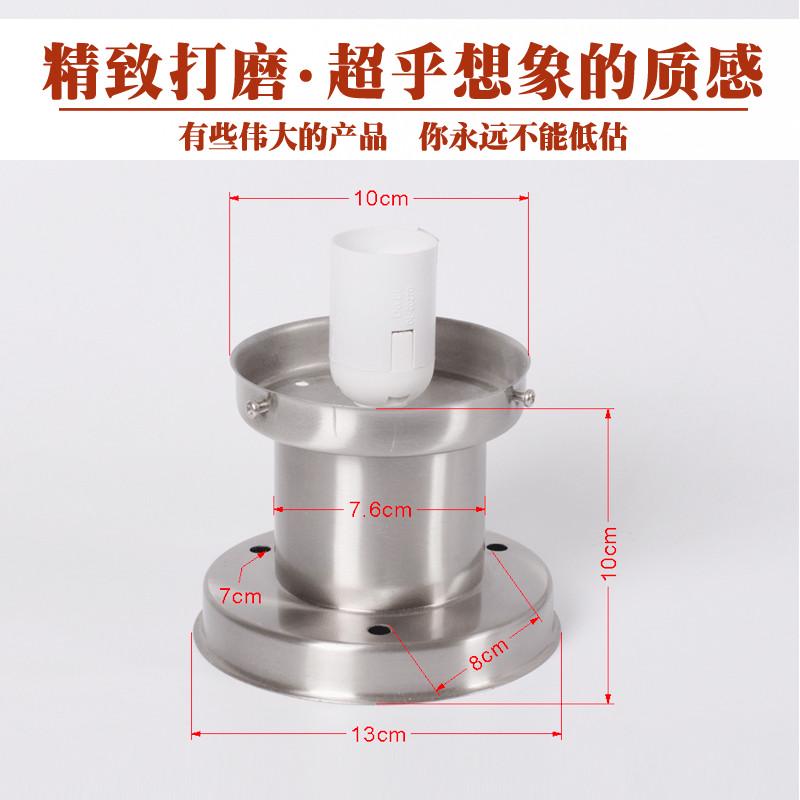 led新款围墙柱头灯接市电不锈钢户外庭院围墙大门柱防水圆球形灯