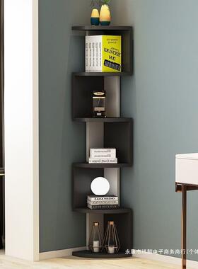角柜简约落收纳书地柜角客厅书架转墙角柜子角三形卧GJJ室拐角置