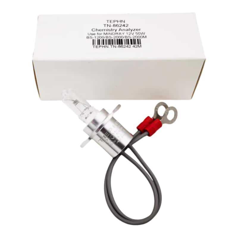 兼容迈瑞生化仪光源灯泡12V50W 适用BS-1200/BS-2000/BS-2000M
