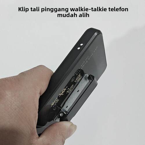 皮带夹扣对讲机手机背夹记录仪夹子粘贴式塑料款金属款卡扣通用型