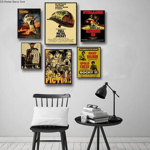 Classic Movie Poster Kraft Paper Posters Vintage Room Decor