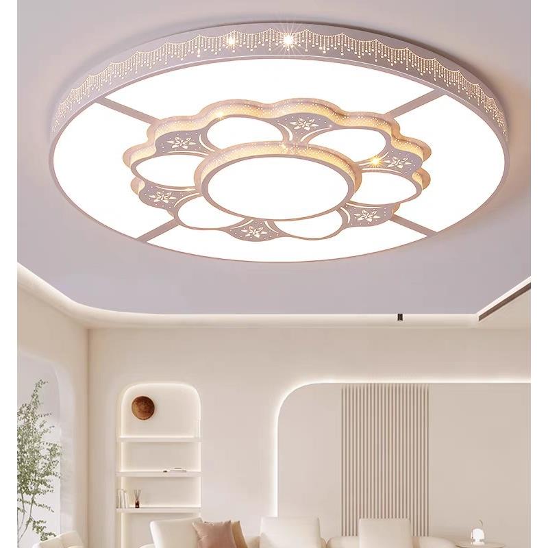 客厅灯大圆灯直径120 150cm酒店大堂吸顶灯超亮大灯大尺寸不吊顶