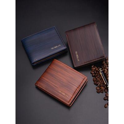 Short Wallet for Men Credit Cards Holder Large Capacity