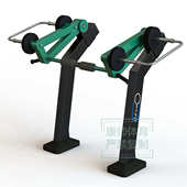 户外力量型健身器材户外小区公园社区广场锻炼扩胸训练器材