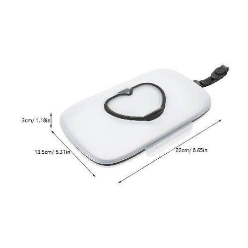 Portable Wet Paper Box Wipes Holder Dispenser Nursery Nappy