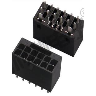 Pci-E5.0显卡连接器16P引脚座12Vhpwr显卡电源接口12+4P Atx电源