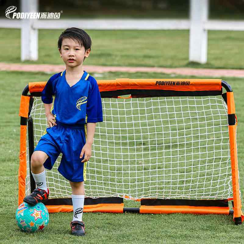 便携式儿童足球门家用户外尼龙幼儿园小型训练比赛迷你简易足球架