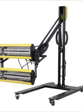 烤漆灯大功率汽车烤漆灯高温移动短波红外线烤漆房烤灯红外喷漆灯