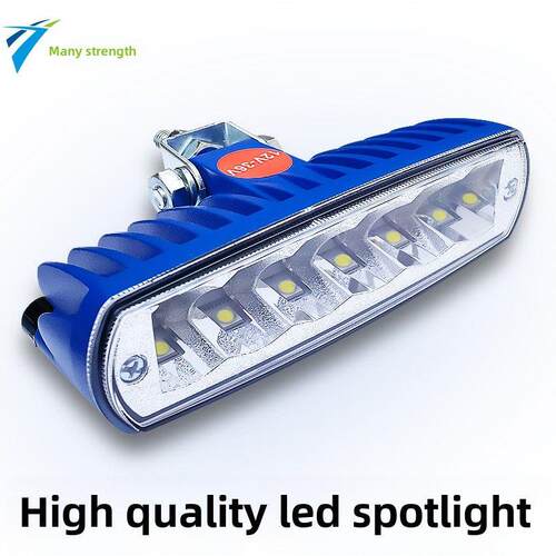 大功率Led聚光灯卡车汽车强光摩托车大灯12V24V倒车灯长条形条灯