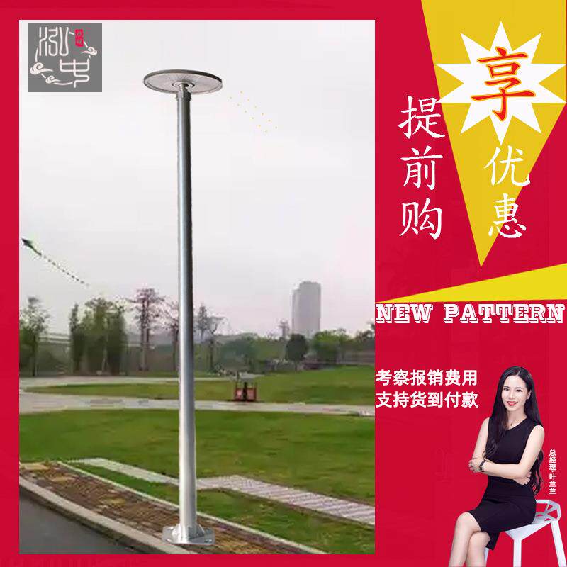 现代户外防水防锈高杆庭院灯3m4m景区公园城市道路LED明亮景观灯