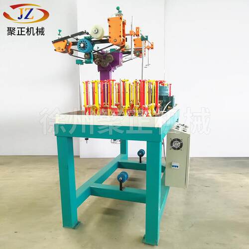 厂家32锭全自动织带高速圆盘编织机双马头圆盘机高速编织机