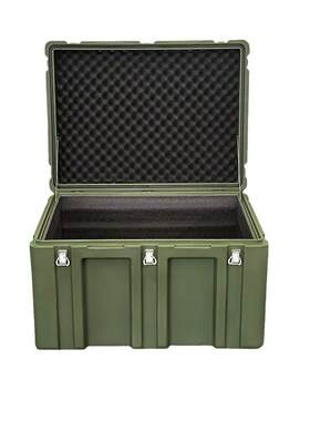 辉塑达滚塑箱精密仪器工具器材储运箱800*600*540mm抗压周转箱