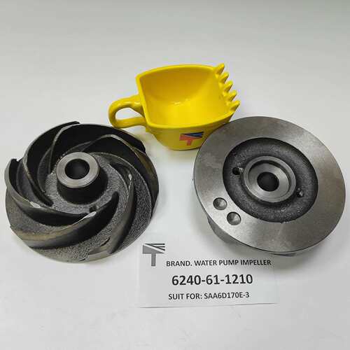 适用发动机SA6D170 水泵叶轮 6240-61-1210 6240611210 工程机械