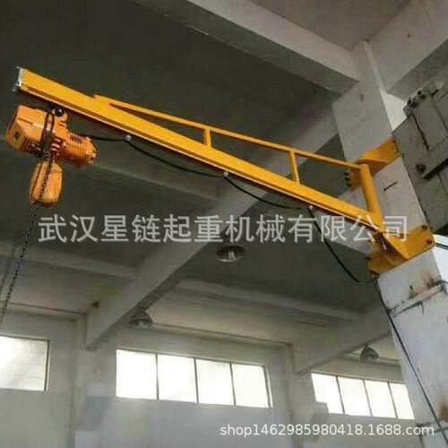 挂壁式悬臂吊起重机固定式悬臂吊小型立柱式定柱式1t2t悬臂吊厂家