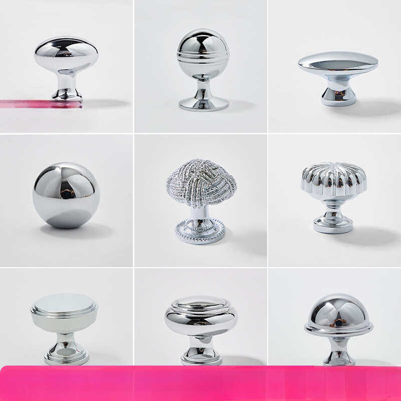 法式镀铬黄铜银色拉手把手现代简约衣橱柜门亮银抽屉厨房单孔明装,住宅家具,拉手,淘宝优惠券,粉丝福利购,淘宝优惠卷