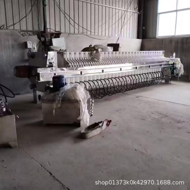 板框压滤机全自动工业污水处理设备隔膜压滤机厢式泥浆污泥脱水机