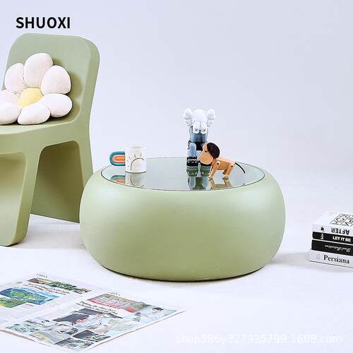 北欧创意塑料角几简约户外小茶几北欧风艺术沙发边几现代简约花几