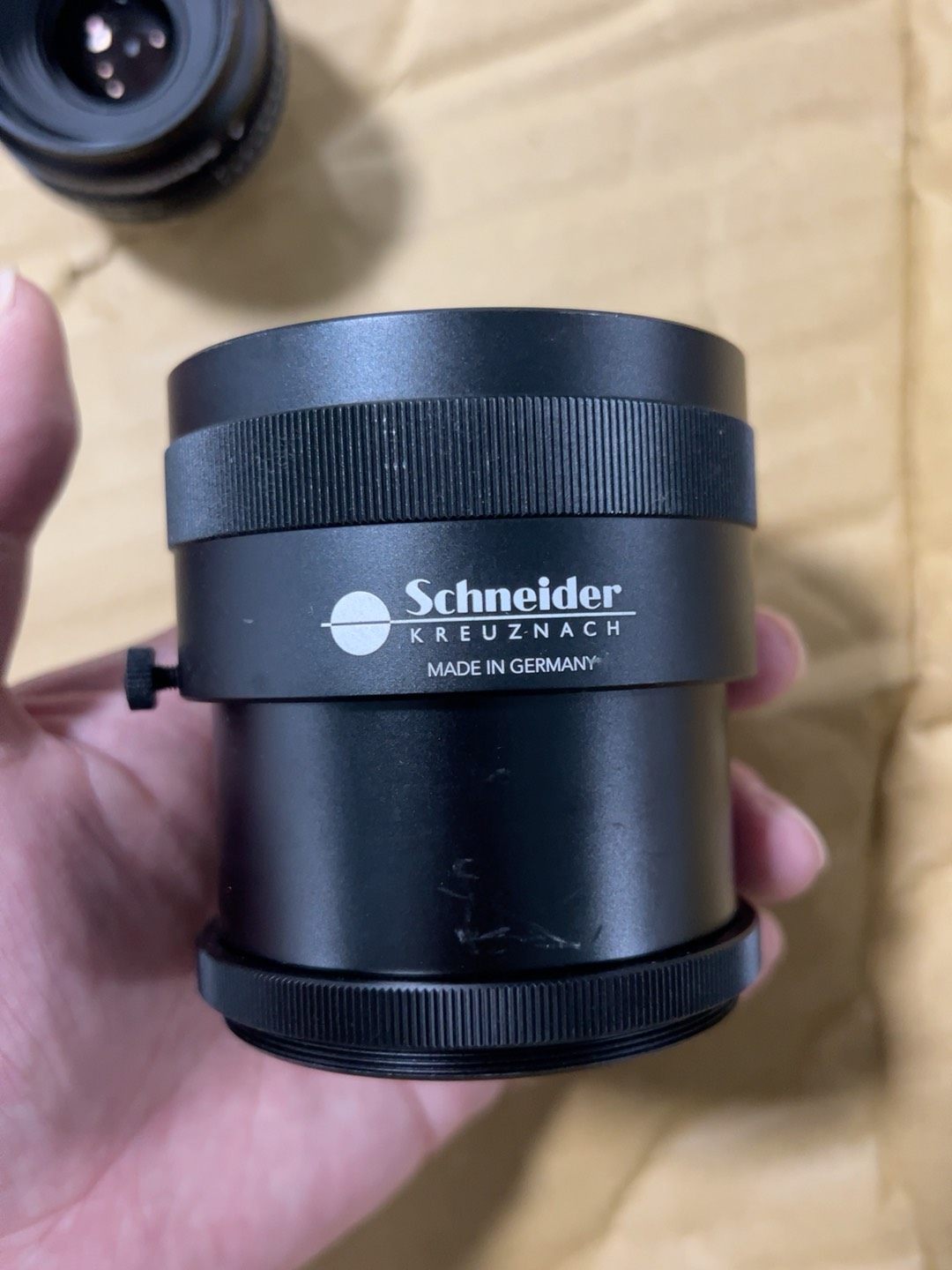 德国施耐德原厂UNIFOC调焦筒，前M39后M58接口，行程