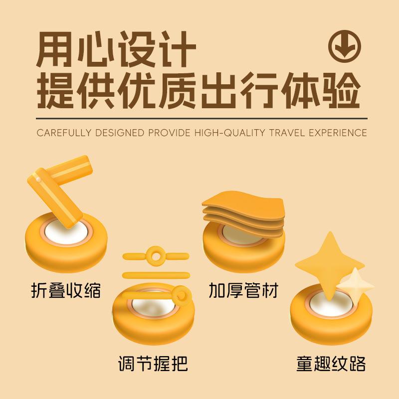 新款露营车折叠车儿童小推车加长耐用便携式旅游桌面野餐摆摊营地