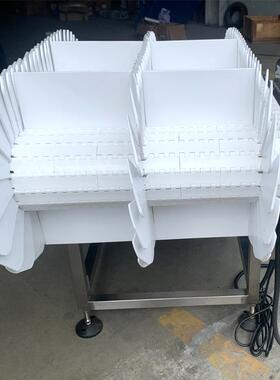 跨双弯成品送XSD输机自动食提升机双品排小境型爬坡动力物料输送