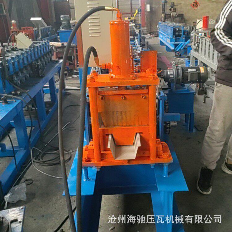 海驰几字形水槽机 天沟水槽机器生产厂家  腰底口可按要求定制