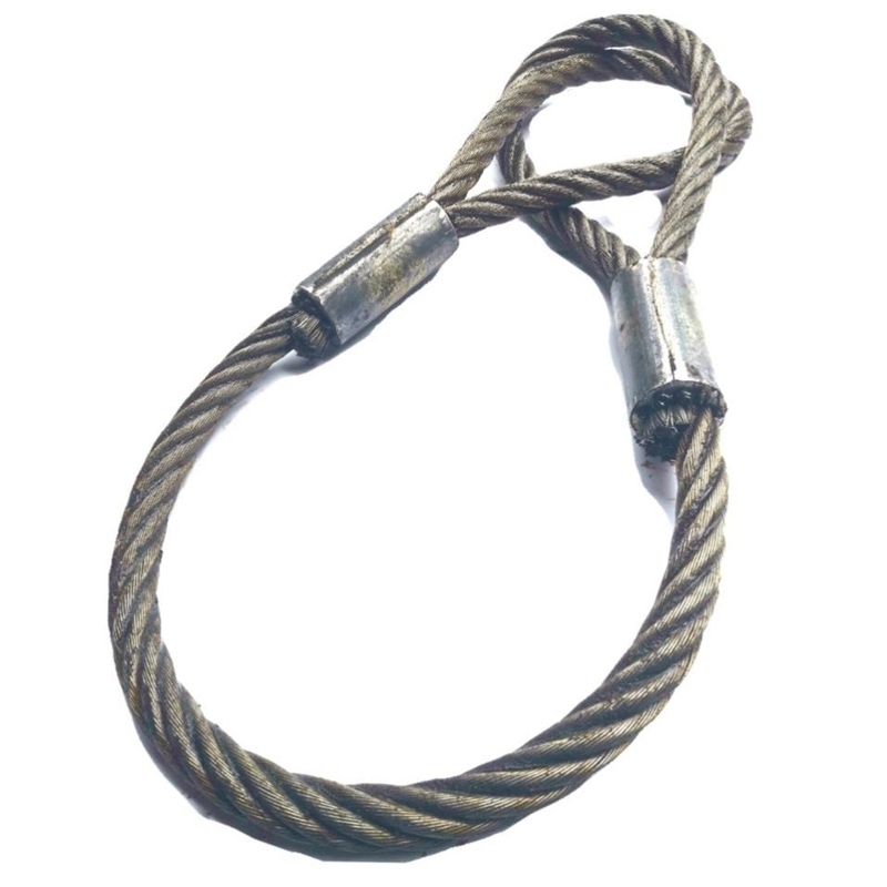 货车拖车绳拉车绳牵引压制钢丝绳15吨20吨30吨40吨50吨100吨