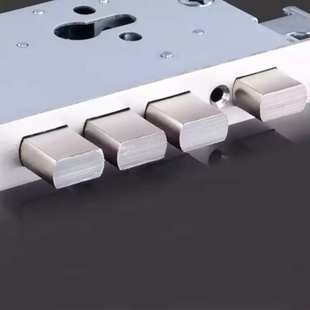 锁体不锈钢防盗大门标准锁体 飞球牌 门锁 X6068 带天地钩