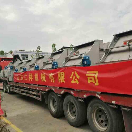 不锈钢养殖场粪便分离设备猪粪鸡粪鸭粪固液分离机餐厨垃圾处理机