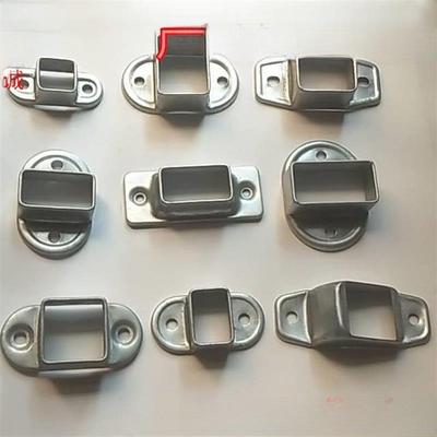 方钢固定件支架方管连接件固定卡扣方管卡座连接件免焊方通四方管