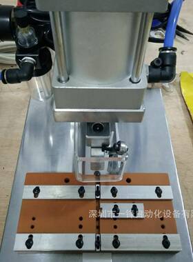 IDC气电式排线压接机刺破式铆压机1.27/2.0/2.54电脑排线USB冲压