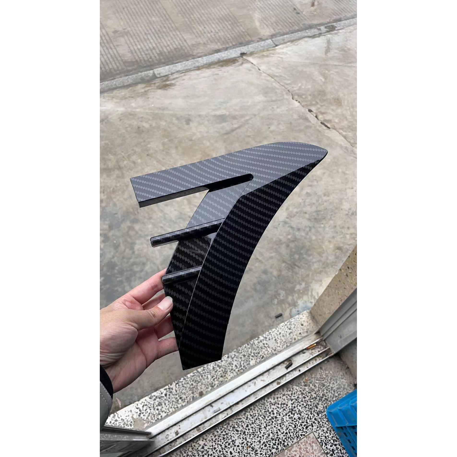 新款直销适用于 八代凯美瑞改装翼子板侧翼车身装饰贴翼子板出风