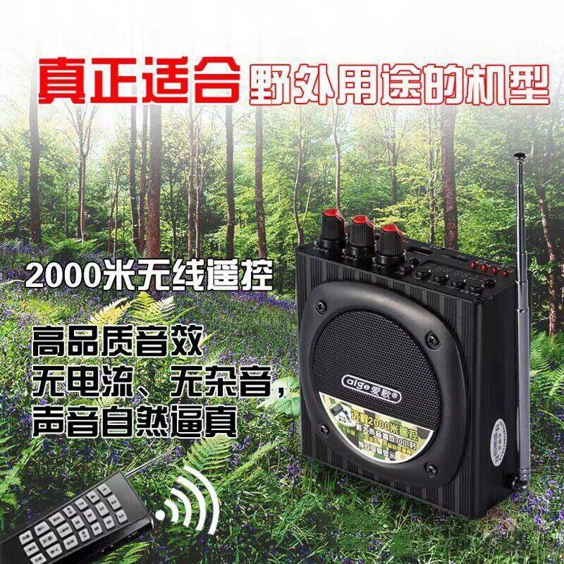 小蜜蜂蓝牙音箱晨练健步户外彷声扩音器教学促销遥控播放音户外媒