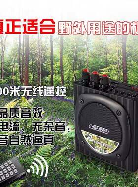 小蜜蜂蓝牙音箱晨练健步户外彷声扩音器教学促销遥控播放音户外媒
