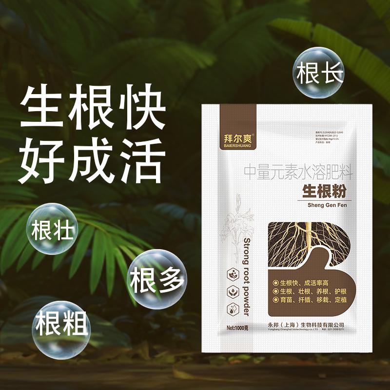 拜尔爽生根粉移栽生根扦插育苗植物通用生根液花卉树木壮苗生根剂