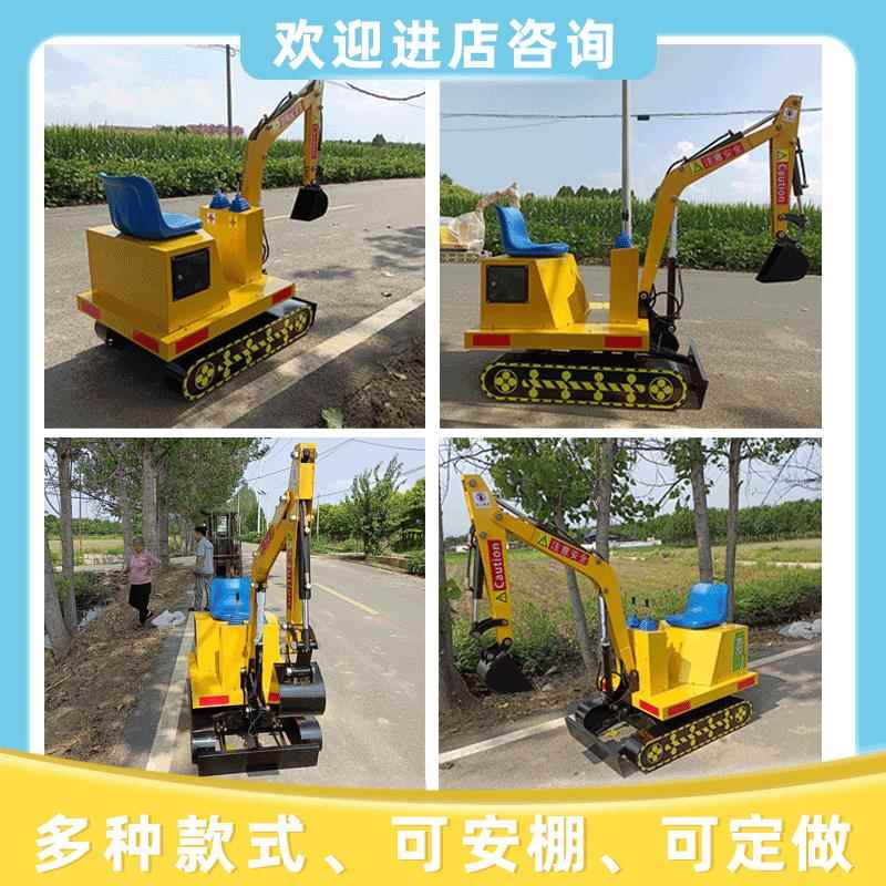 儿童广场摆摊游乐场挖掘机 微型可旋转挖土挖沙机 儿童小型挖掘机