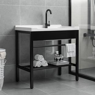 锈钢支架洗体衣工厂学校宿舍多功214能陶瓷一盆带龙头不户外阳盆