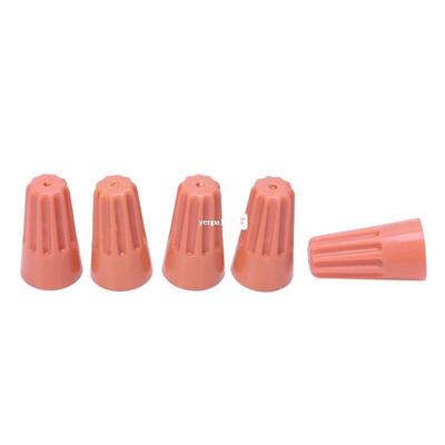 100Pcs Electrical Wire Twist Nut Connector Terminals Cap Spr