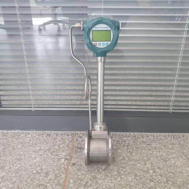 就地显示型、远传型蒸汽流量计插入式涡街流量计压缩空气流量计
