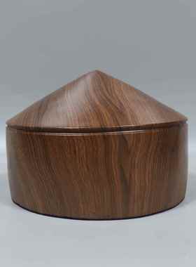 现代简约设楼计感木房锥形几何摆件蒙古包纹样板间售处客厅书软装